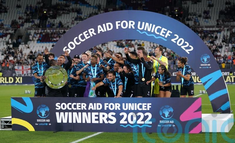 World XI beat England on penalties to win Unicef&rsquo;s Soccer Aid