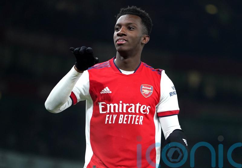 Striker Eddie Nketiah wants to repay Arsenal’s faith next season