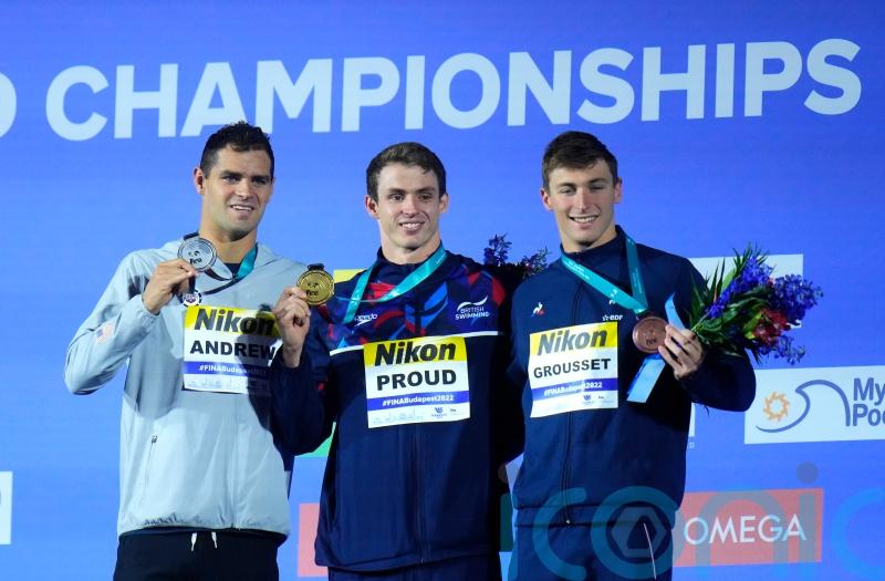 Ben Proud wins Great Britain’s first gold of World Aquatics Championships