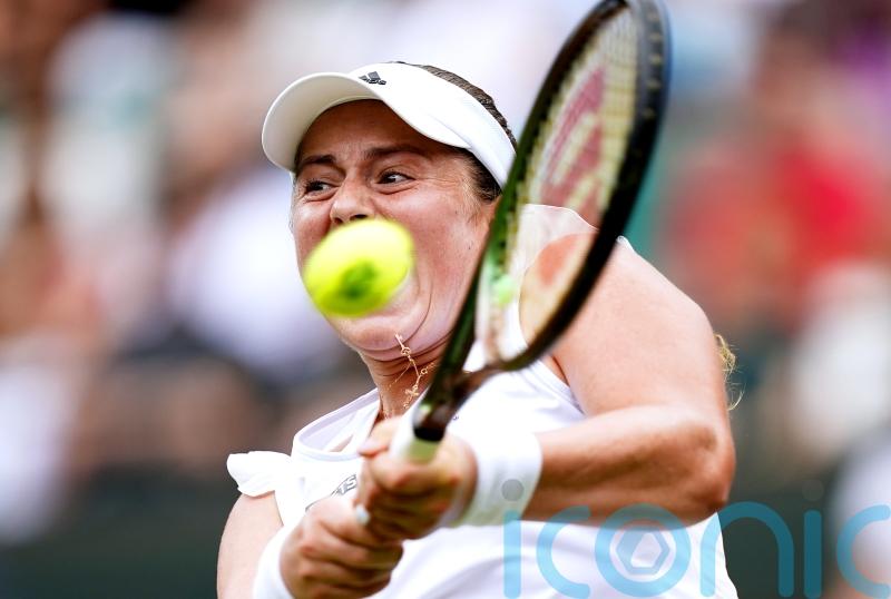 Jelena Ostapenko fumes after Wimbledon defeat and brands Tatjana Maria ‘lucky’