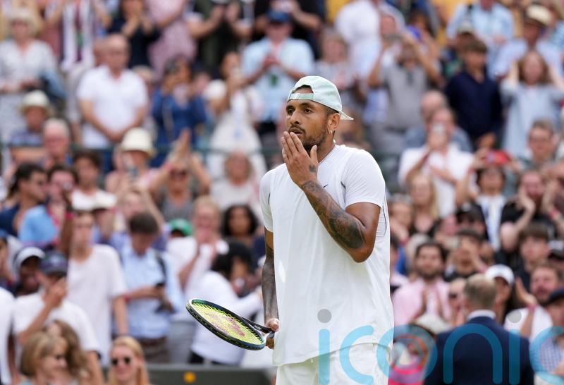 ‘More mature’ Nick Kyrgios reaches Wimbledon semi-finals for the first time