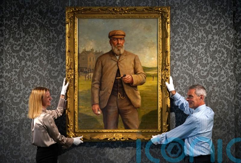 Portrait of golfing great Tom Morris Sr could sell for more than £500,000