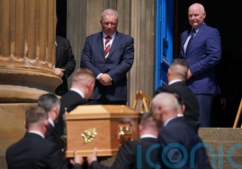 Rangers players past and present pay tributes to Andy Goram at ‘unique’ funeral