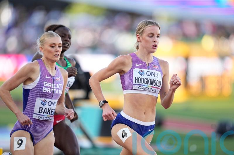 Keely Hodgkinson wins silver on final day of World Championships