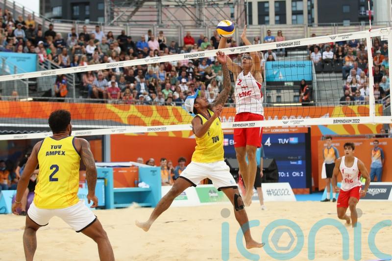 Tuvalu’s beach volleyball players face disappearing sand due to global warming