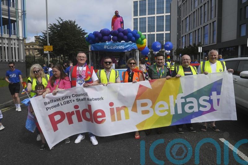 Thousands pack the streets as Belfast hosts its largest Pride parade