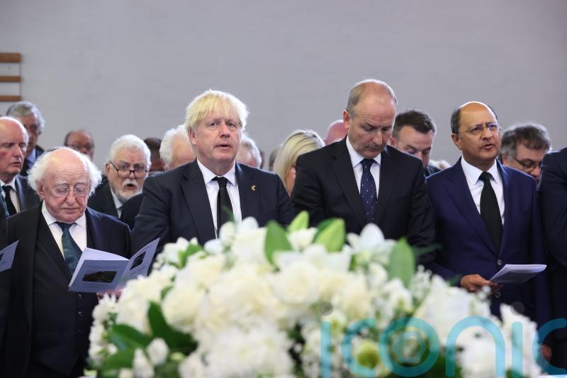 Lord Trimble receives the respect in death he deserved in life, funeral told