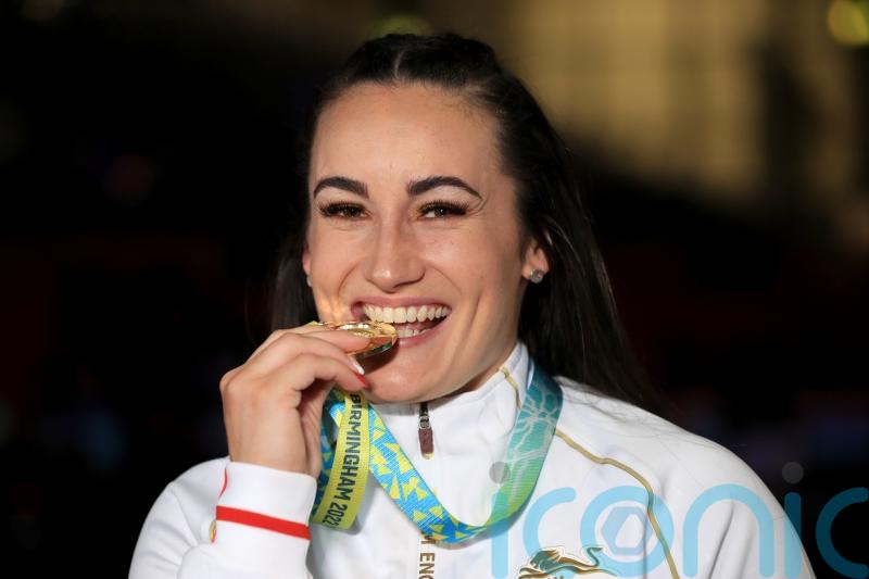 Sarah Davies emerges from ‘tough’ period to win weightlifting gold in Birmingham