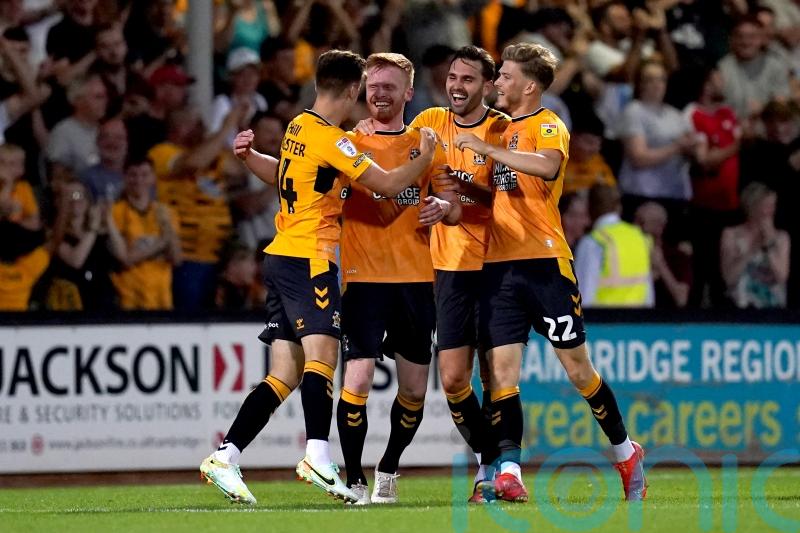 Liam O’Neil scores the only goal as Cambridge shock Millwall