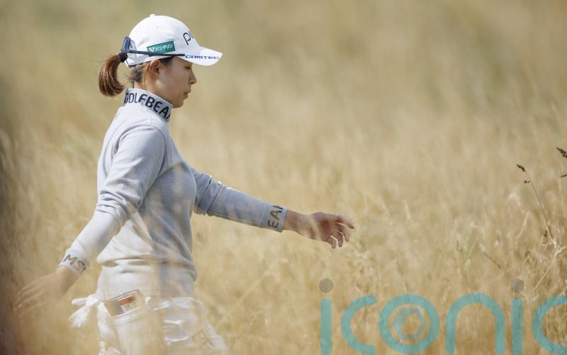 Former champion Hinako Shibuno sets testing clubhouse target at AIG Women’s Open