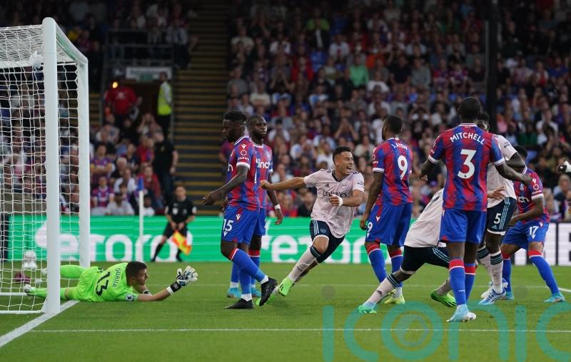 Gabriel Martinelli on target as Arsenal make winning start at Crystal Palace