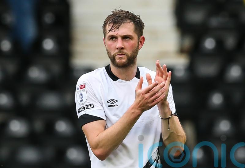 Tom Barkhuizen’s second-half header helps Derby to see off Mansfield