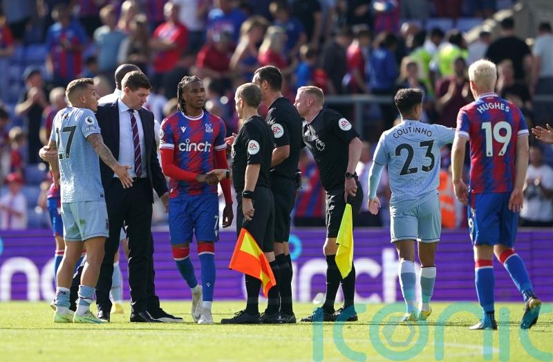 It’s a complete accident – Steven Gerrard bemoans VAR decision in Palace defeat