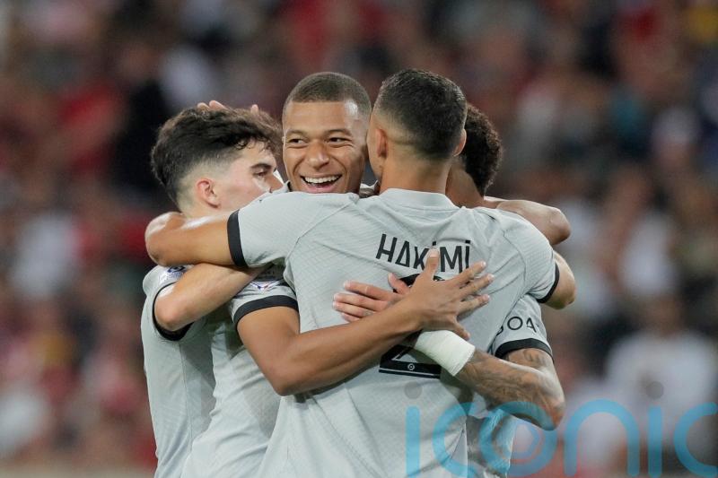 Kylian Mbappe scores fastest Ligue 1 goal as PSG put seven past Lille