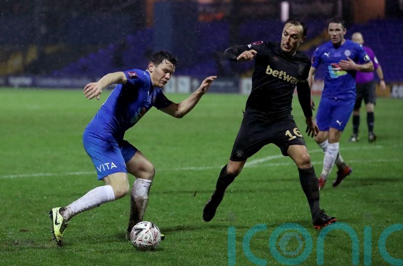 Connor Jennings hoping to return to Stockport starting line-up against Leicester