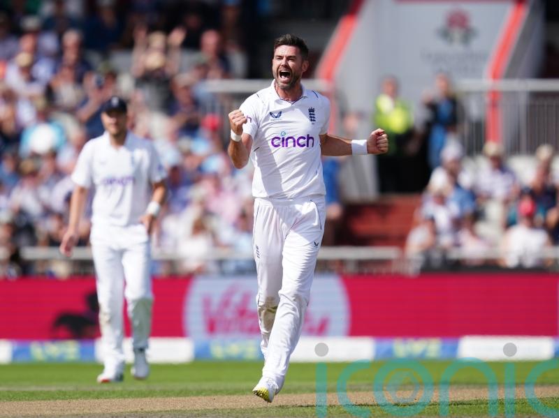 James Anderson felt South Africa played into England’s hands by batting