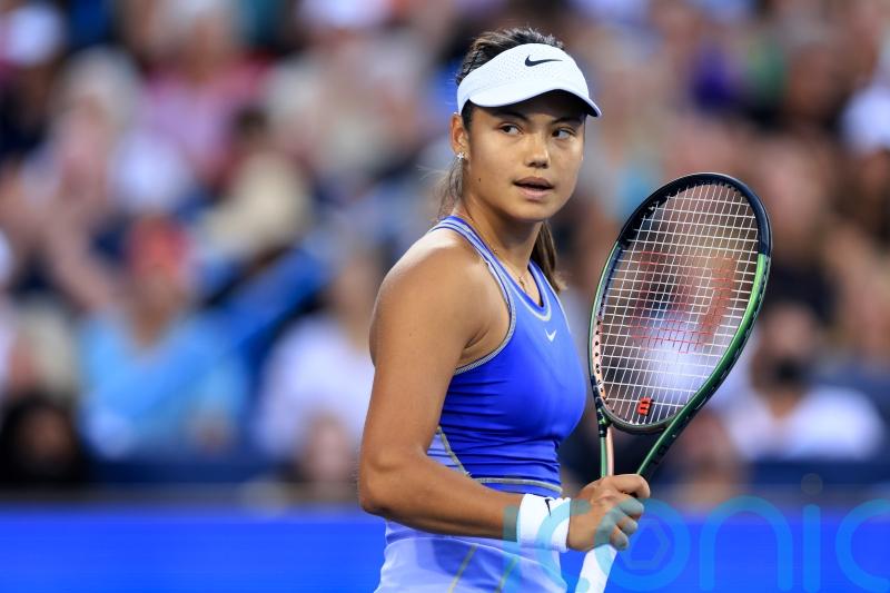 Emma Raducanu hampered by wrist issue in US Open practice session