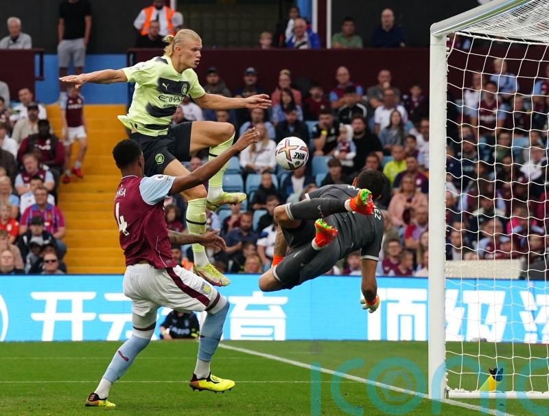 Erling Haaland’s superb start continues but Villa hit back to draw with Man City