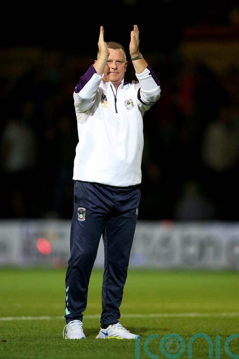Coventry boss Mark Robins: We know we could have won but a point stops the rot