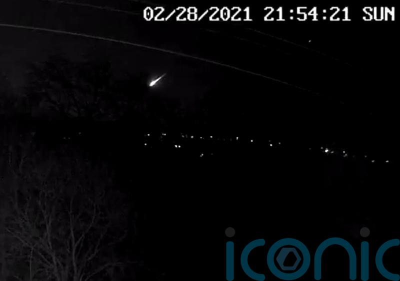 Fireball which lit up night sky was space debris, experts conclude
