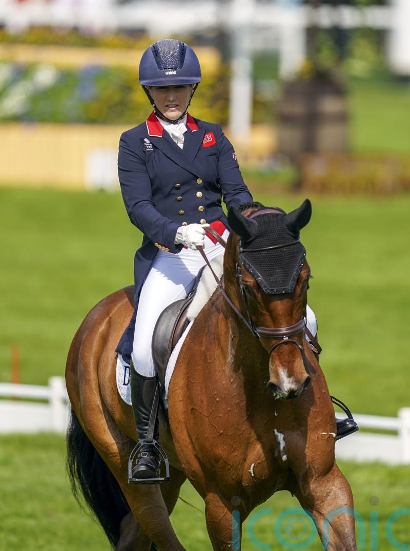 Laura Collett and London 52 hold overnight lead at World Championships
