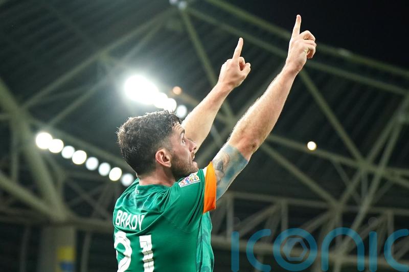 Robbie Brady delighted to 'get back into a green jersey' after Armenia winner