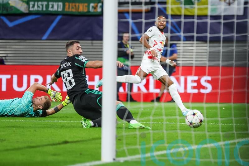 Celtic’s Champions League hopes dented by defeat in Leipzig