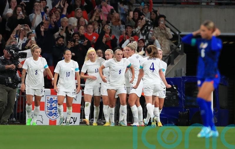 Lauren Hemp and Georgia Stanway fire England to victory over world champions USA