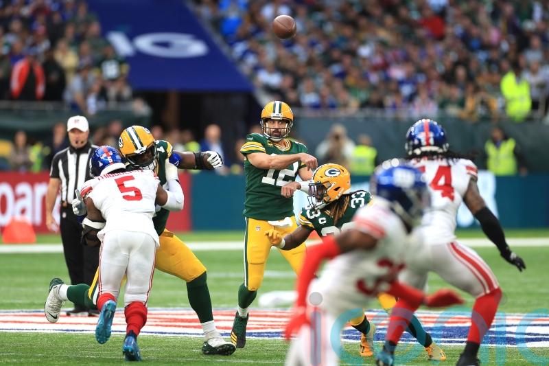 Aaron Rodgers hopes to see ‘Packer World’ back in London despite defeat