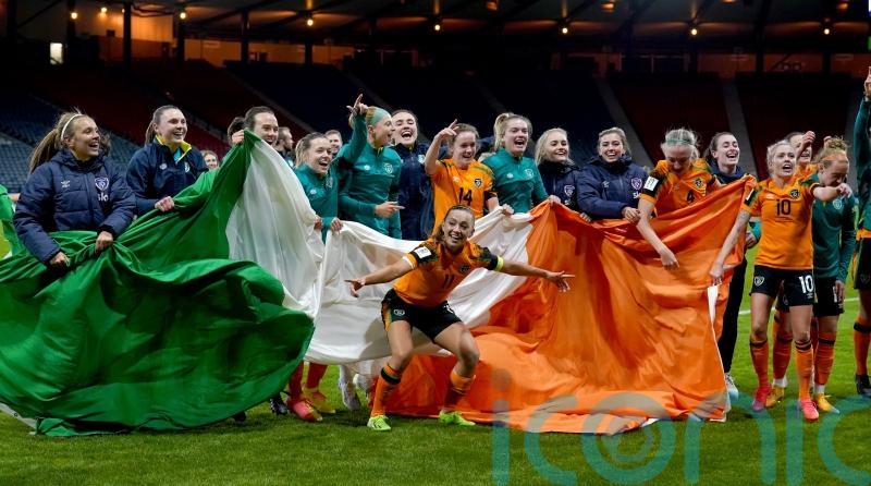 Republic of Ireland earn Women’s World Cup place with win over Scotland