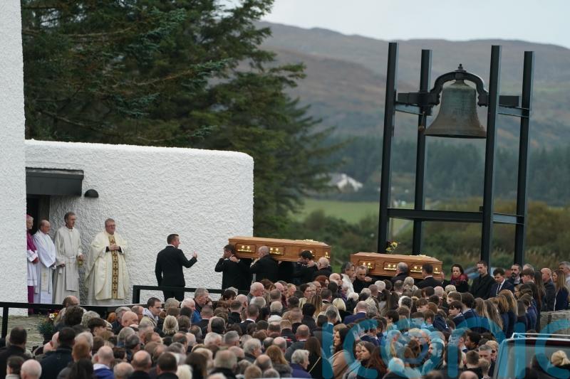 Mother and son killed in Creeslough blast ‘were always side by side’
