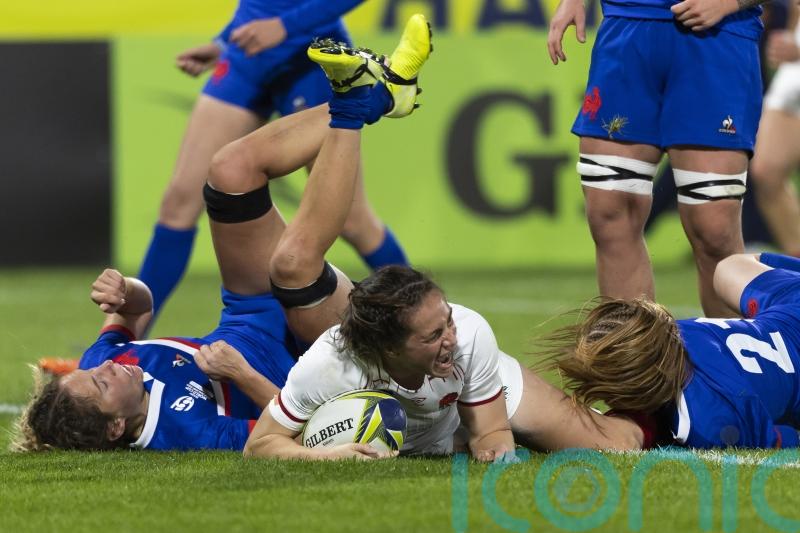 England survive late scare to beat France in Rugby World Cup