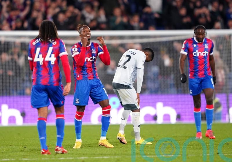 Patrick Vieira not losing sleep over Wilfried Zaha contract talks