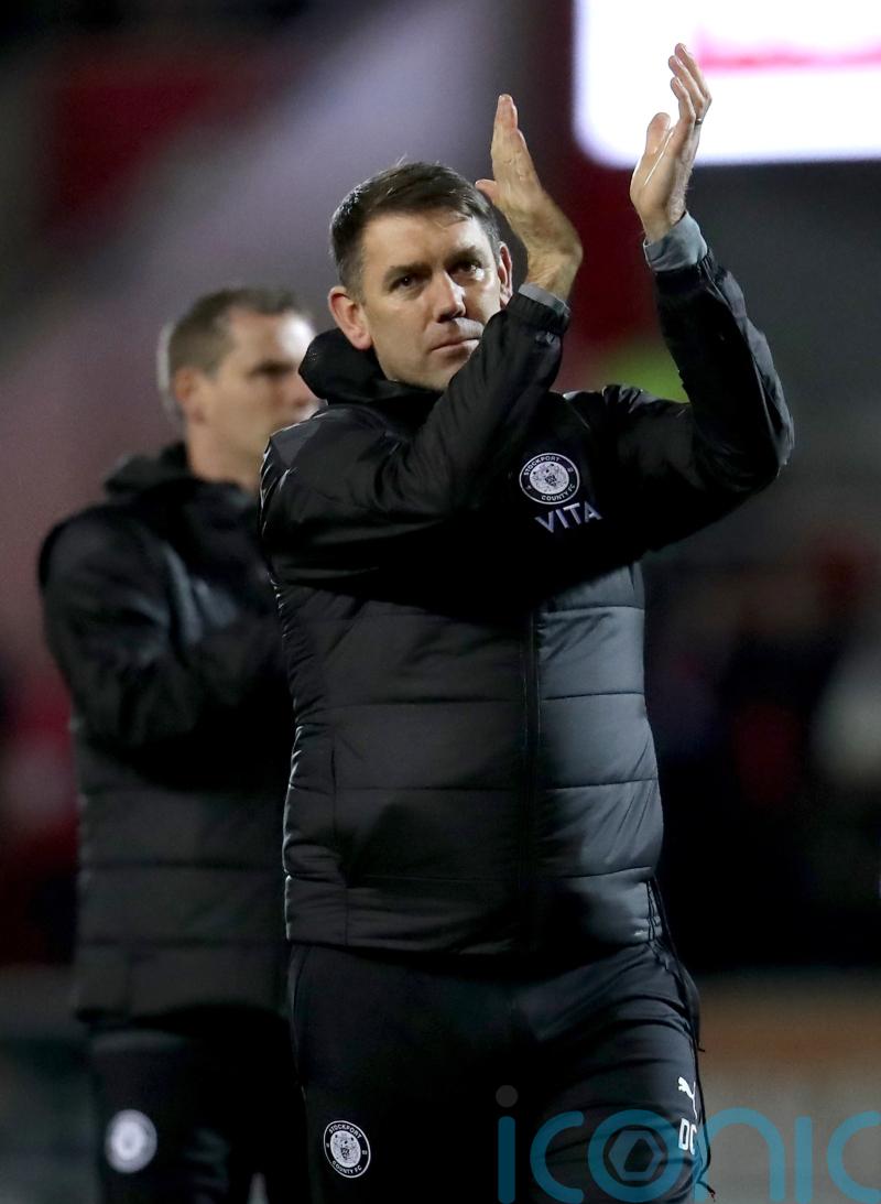 Dave Challinor could recall Callum Camps for Stockport’s tie with Swindon