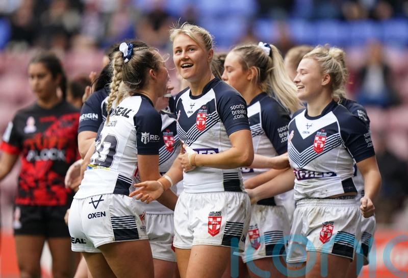 Tara-Jane Stanley hat-trick helps England into semi-finals with Canada thrashing