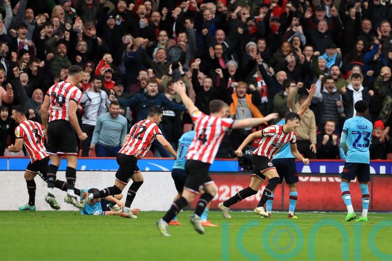 Sheffield United run riot as leaders Burnley fall apart at Bramall Lane