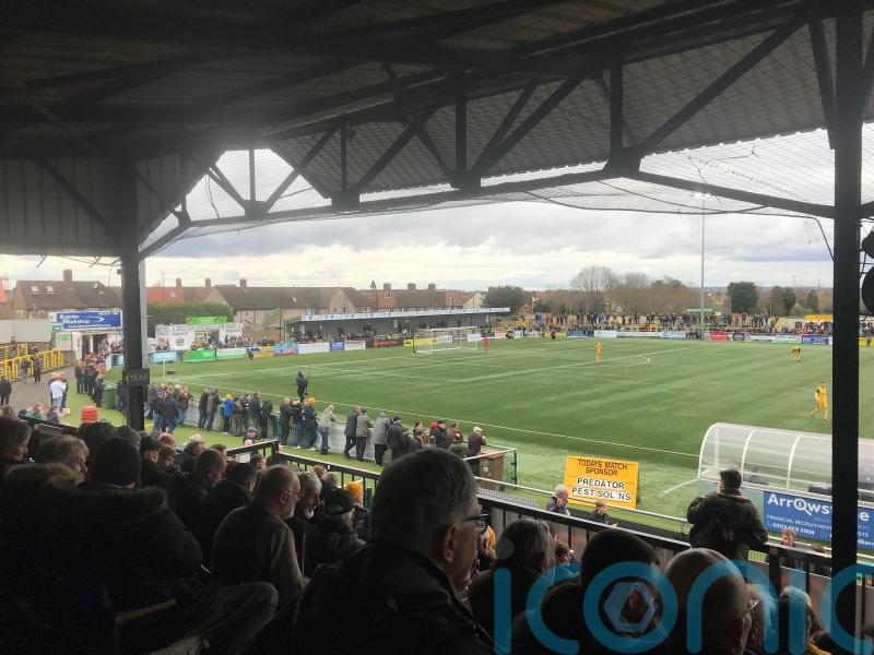 Non-League Farnborough strike late to stun Sutton in FA Cup upset