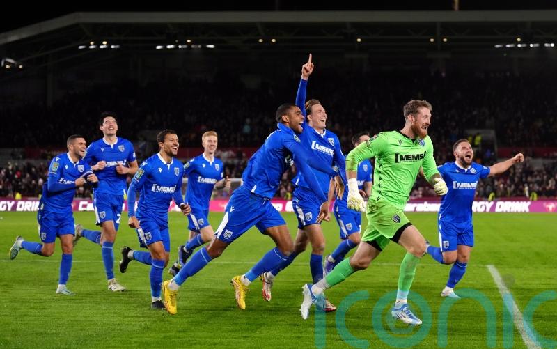 It’s been a bit of a carnage day – Gillingham upset the odds to beat Brentford