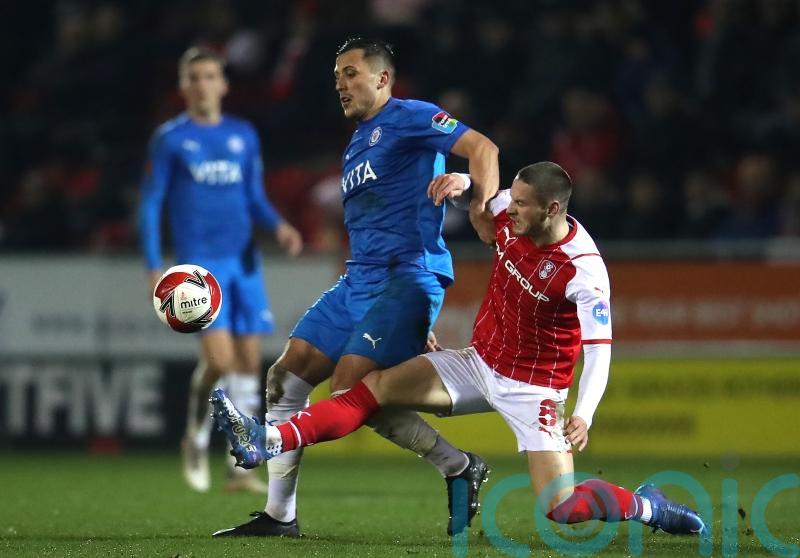 Stockport wait on Antoni Sarcevic and Macauley Southam
