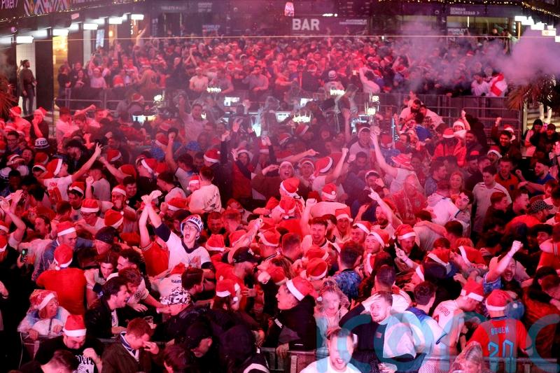 Santa hats sent flying as England left dreaming of World Cup glory after 3-0 win