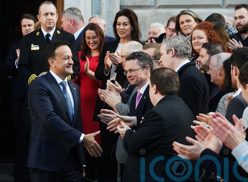 Rapturous applause and Bon Jovi song feature during historic handover of power