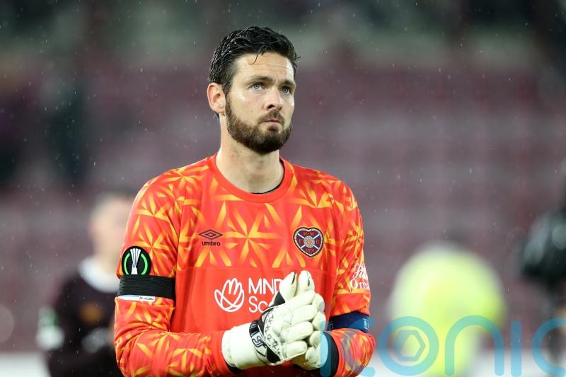 Hearts goalkeeper Craig Gordon out for season after suffering double leg break