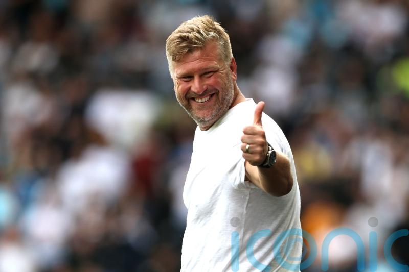 Karl Robinson likes the look of his Oxford team