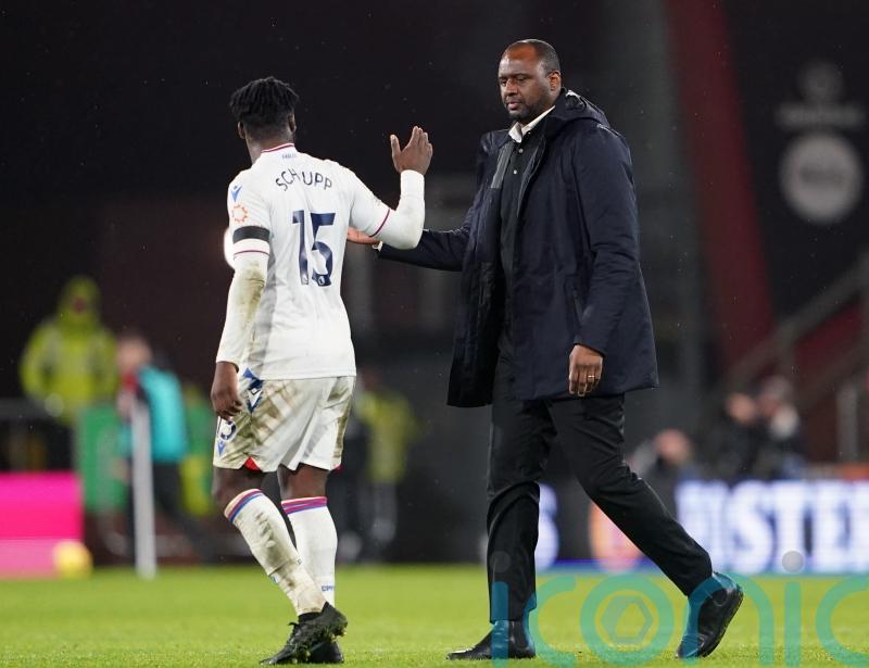 Patrick Vieira hails ‘good team performance’ as Crystal Palace beat Bournemouth