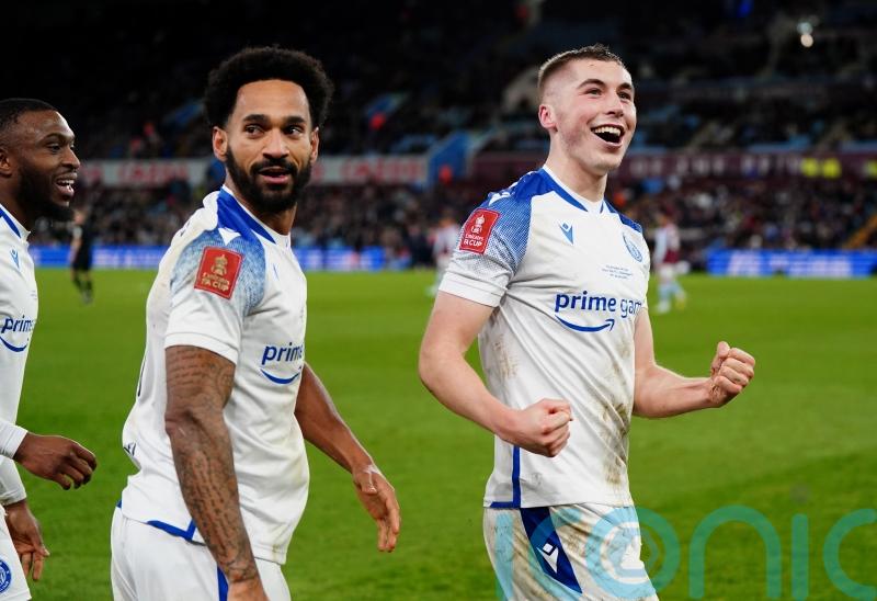 Stevenage claim dramatic FA Cup upset at Aston Villa as Man City cruise through