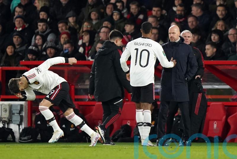 Erik ten Hag hails ‘unstoppable’ Marcus Rashford as Man Utd move towards Wembley