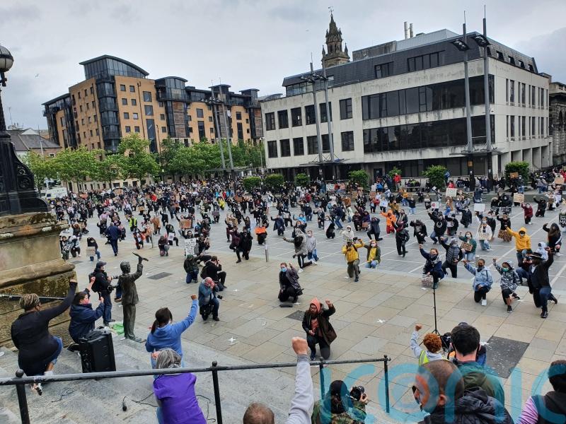 ‘Police treated war memorial protest differently than Black Lives Matter’