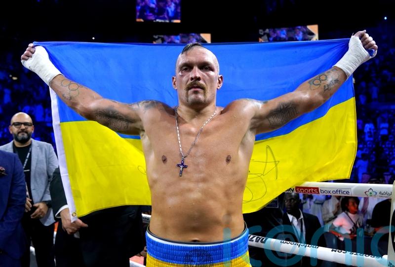 Don’t let Russians win ‘medals of blood’ at Paris Olympics, says Oleksandr Usyk