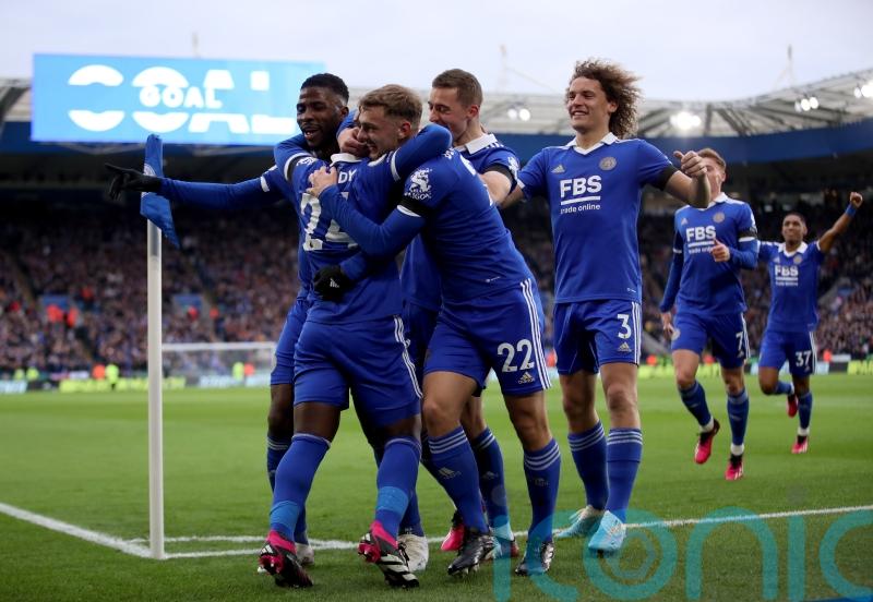 Leicester thrash Tottenham as Antonio Conte returns to dugout