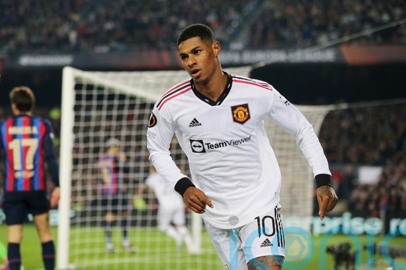 Marcus Rashford shines again as Man Utd draw with Barcelona in Nou Camp thriller